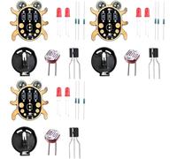 Onchdbfhuu 3X Weevil Eye Electronic DIY Kit Beginner Learn to Solder Fun Kit Handmade Gift Fit for Student Experiment Interaction