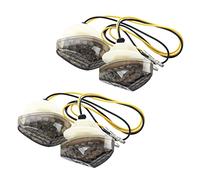 Onchdbfhuu 4 x 15 LED Blinker Motorcycle Indicator Lamp Yellow for 600 RR New