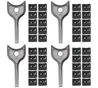 Onchdbfhuu 40Pcs USB Dust Plug Charger Port Cover Cap USB Security Lock Universal Dustproof Protector PC Notebook Laptop