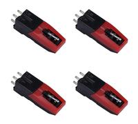 Onchdbfhuu 4Pcs Gramophone Record Magnetic Stylus with Lp Vinyl Needle for Phonograph Turntable Stylus New One