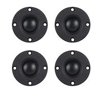 Onchdbfhuu 4Pcs Tweeter Speaker 6 Ohm 30W Hifi Soft Dome Silk Film Treble Loudspeaker Toothed Aluminum Heat Sink