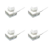 Onchdbfhuu 4X 1-Key Shortcut Keyboard USB Custom Programmable Macro Keyboard Hot Key Mouse One Key Button RGB Mini Keypad