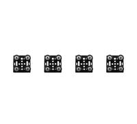 Onchdbfhuu 4X 3D Printer Aluminum 2020 V-Slot Plate Slide for Profiles V-Slot Five Roulette