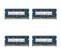 Onchdbfhuu 4X DDR3L 8GB 1600MHz 1.35V PC3L Laptop Ram Memory,Notebook Memory Modules,Support Dual Channel Double-Sided 16 Chips