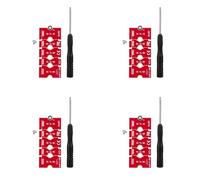 Onchdbfhuu 4X M.2 NGFF NVME SSD Extension Bracket Transfer 2230 2242 2260 2280 Length Extend Adapter Bracket Card Plate Change Long