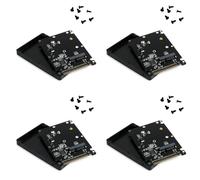 Onchdbfhuu 4X MSATA to 2.5 Inch 44PIN IDE HDD SSD Adapter MSATA to PATA Converter Adapter Card with Case