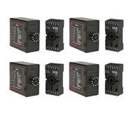 Onchdbfhuu 4X PD132 Single Channel Inductive Vehicle Loop Detector for the Car Parking Lot