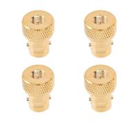 Onchdbfhuu 4X SMA Male to BNC Female Jack M/F Straight Type Adapter Coaxial Connector