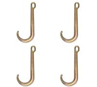 Onchdbfhuu 4X Universal Tow Truck Hook Replacement Wrecker J Shaped Hooks Automotive Automobile Repair Upgrade Modified Accessories