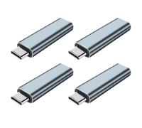 Onchdbfhuu 4X USB Type-C Virtual Display Adapter DDC EDID Dummy Plug Headless Ghost Display Emulator Dummy Load 4K@60Hz