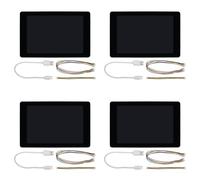 Onchdbfhuu 4X WT32-SC01 Plus - 3.5 Inch Smart Display Development Board with Bluetooth WiFi 320X480 Touch LCD Screen