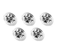 Onchdbfhuu 5Pcs 8Inch Golf Cart Wheel Covers, 5 Spoke Design Hub Cap for Golf Carts for Club Car,