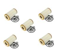 Onchdbfhuu 5X 0001802609 Car Engine Oil Filter Fleece Grid Replacement for - C CLK E G ML Class