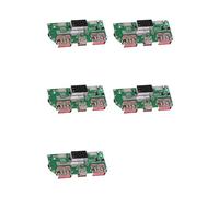 Onchdbfhuu 5X 5V 3A Lithium Battery Digital Display Fast Charging Module IP5356 TYPE-C Micro-USB QC3.0 2.0 PD3.0 PD2.0/AFC/FCP