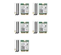 Onchdbfhuu 5X AX211NGW WiFi 6E Tri Band 2.4G/5G/6Ghz Wireless Network Wifi Card Bluetooth 5.3 AX211 M.2 CNVio Wifi Wireless Card