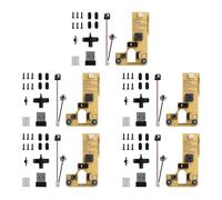 Onchdbfhuu 5X for Bamboo Lab DIY 3D Printing Wireless Mouse Kit Model 002 Computer Mouse Components with Printer Parts and Hardware