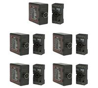 Onchdbfhuu 5X PD132 Single Channel Inductive Vehicle Loop Detector for the Car Parking Lot