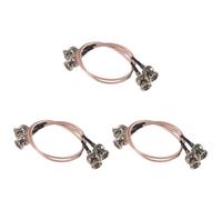 Onchdbfhuu 6Pcs 3G HD SDI Cable BNC Cable 30cm 75 Ohm for Cameras Video Equipment Supports HD-SDI 3G-SDI 4K 8K SDI Video Cable
