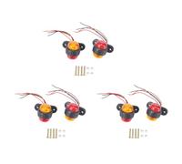 Onchdbfhuu 6Pcs Truck Trailer LED Lamps 24V Car Side Marker Lights Warning Signal Side Marker Light