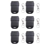 Onchdbfhuu 6X 8 Dip Switch 433Mhz Copy Remote Control Fixed Code 2 CH Duplicator for Gate Garage Door Opener or Alarm System