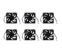 Onchdbfhuu 6X Computer Case Cooler Fan 3PIN 12V 7CM 70MM PC CPU Cooling Cooler Fan