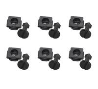 Onchdbfhuu 6X Engine Cover Undertray Wheel Arch Plastic Black for 91501-SS8-A01, 91601-SS8-A01
