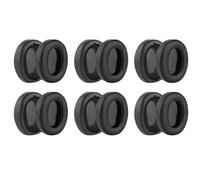 Onchdbfhuu 6X Replacement Ear Pads for WH-XB900N Headphones Earpads Leather Headset Ear Cushion Repair Parts (Black)