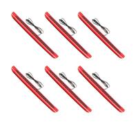 Onchdbfhuu 6X Universal Car Motorcycle Red 12V 20 LED 3RD High Mount Brake Tail Stop Light