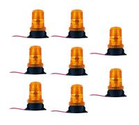 Onchdbfhuu 8X Forklift 30 LED Beacon Light Strobe Lamp Hazard Emergency Flashing Warning Amber