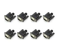 Onchdbfhuu 8X VGA Virtual Display Adapter Male Dummy Plug EDID Headless Ghost Emulator Lock Plate