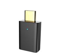 Onchdbfhuu Auracleast Enabled LE Audio USB-C Adapter -LL HD Bluetooth 5.4 Wireless Stereo Music Transmission for PC TV Transmitter