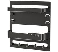 Onchdbfhuu Bedside Shelf for Dorm Beds, Rv, Small Rooms and Nightstands-Wall-Mounted Floating Shelves Bedside Wall Organizer Black