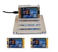 Onchdbfhuu Bitcoin Crypto Solo Miner 3X 1030KH/S + 4 Slots Stand Upgraded 2.8" Smart Display for Home