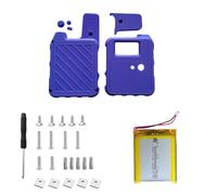 Onchdbfhuu Case and 3000mAh Battery Kit for Wio Tracker L1 Development Board All-in Enclosure Screen Protection Shell Purpler