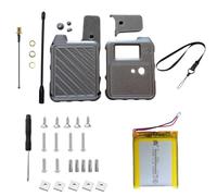 Onchdbfhuu Case with Antenna and 3000mAh Battery Kit for Wio Tracker L1 Development Board All-in Screen Protection Shell Silver Gray
