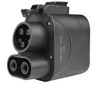 Onchdbfhuu CCS2 to CCS1 Adapter for DC 250A・1000V Fast Charging Compatible with CCS2 Chargers to CCS1 EVs