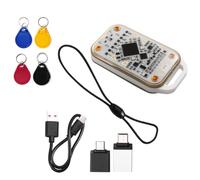 Onchdbfhuu Chameleon V3.0 NFC Read Write RFID Smart Chip Reader+ 4xUID Keychain 125Khz 13.56MHz ID IC Card Smart Tag Copyer Copier