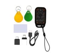 Onchdbfhuu Chameleon V3.0 NFC RFID Smart Chip Reader Copying Device with 1UID+ 1CUID Keychain, 1UID White Card IC ID Card Decoding& Reset Functionality Copyer