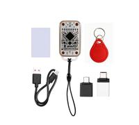Onchdbfhuu Chameleon V3.0 RFID Smart Chip Reader 1UID Keychain+ 1CUID White Card NFC Read Write IC ID Card Smart Tag Copyer Copier