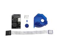 Onchdbfhuu DC V5.15B GDEMU Optical Drive Simulation Board for DreamCast and Colorful Remote SD Card Mount Kit for GDEMU(Blue)