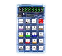 Onchdbfhuu DIY Soldering Project Kit Featuring LED Digital Tube Calculators with 51 Microcontroller and Resistance Conversion
