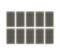 Onchdbfhuu For QIDI Plus 4 Wiper Brush Scrubber Nozzle Replacement Silicone Case Print Head Cleaner for QIDI Plus 4 10Pcs