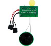 Onchdbfhuu Interactive Sound Playback Button 120 Second Recordable Voice Recording Module DIY Greeting Card