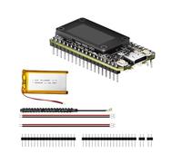 Onchdbfhuu Low Power LoRa 32 V4 GPS SX1262 0.96inch OLED Dev-Board Mesh Network WiFi LoRa BLE with 3000mAh Battery Meshtastic