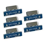Onchdbfhuu Micro USB 3.0 Female to Type-C Adapter Board: DIY Repair and Modification Kit, Supports 5 Gbps Transfer Rates 5pcs