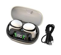Onchdbfhuu Mini Sleep Earbuds Bluetooth 5.3 HiFi Stereo Earphones Low Latency Wireless Earbuds with Mic for Work,Music A