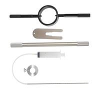 Onchdbfhuu Motorcycle Fork Service Tool Kit, Fork Spring Compressor Tool and Front Fork Oil Level Tool Kit, Fork Maintenance Tool