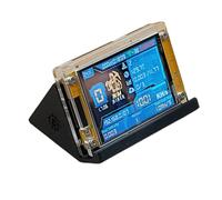 Onchdbfhuu NerdMinerV2+ Stand 2.8 Inch Smart Display Bitcoin Crypto Solo Miner 1000KH/S Upgraded Harshrate BTC Home