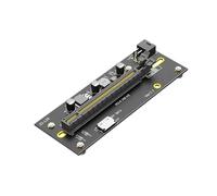 Onchdbfhuu NVME to PCIEX16 Extender with ATX 24Pin Power Supply- M. 2 NVME to PCIE4.0 GPU Riser Card SFF8611 to SFF-8612 6PIN