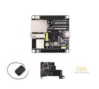Onchdbfhuu -P4-NANO Development Board +POE Module+Speaker Kit Dual-Core RISC-V WiFi6 Bluetooth5/BLE RJ45 100M Ethernet Port